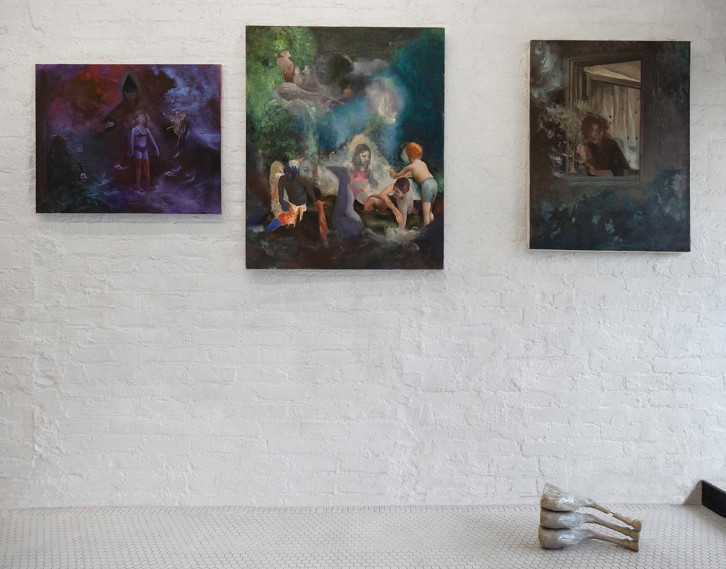 Interior wall of 17Essex